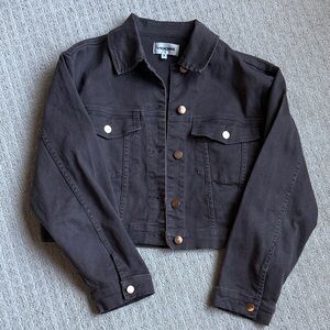 Vigoss Chocolate Brown Denim Jacket